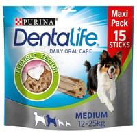 Purina DentaLife Tägliche Zahnpflege-Snacks für mittelgroße Hunde Maxipack