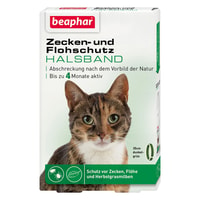 beaphar Zecken- und Flohschutz Halsband für Katzen 35cm
