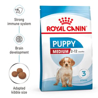 ROYAL CANIN MEDIUM Puppy Trockenfutter für Welpen mittelgroßer Hunderassen