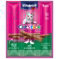 Vitakraft Cat-Stick mini Ente &amp; Kaninchen