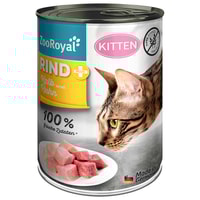 ZooRoyal Kitten Rind + Kalb &amp; Huhn 400g