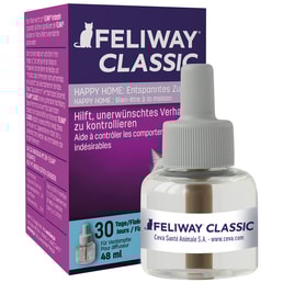 Feliway Classic Verdampfer 1 Monats-Nachfüllflakon 48ml