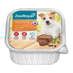 ZooRoyal Pastete reich an Huhn und Leber
